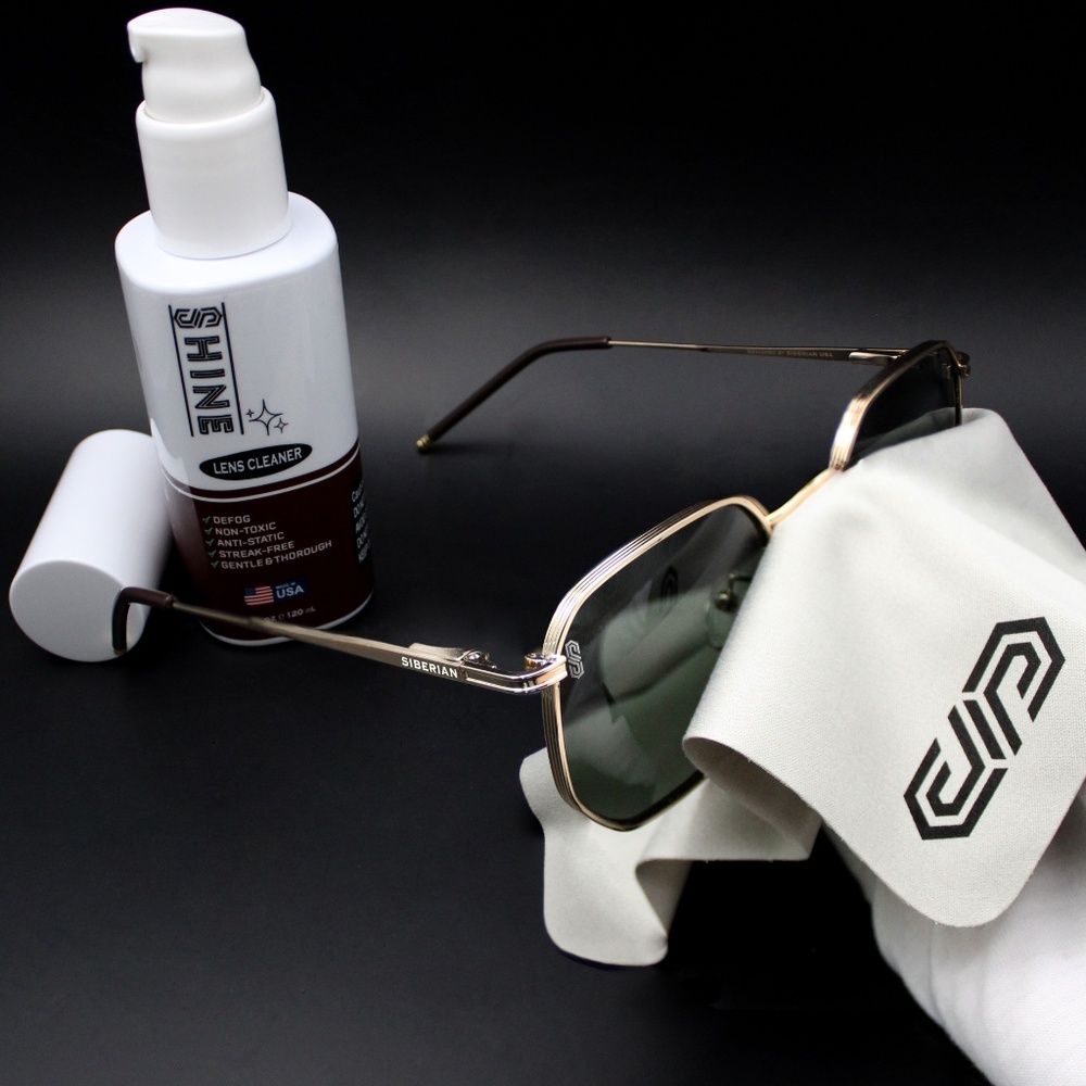 🛢️SHINE Liquid Lens Cleaner 4oz Spray Made in USA